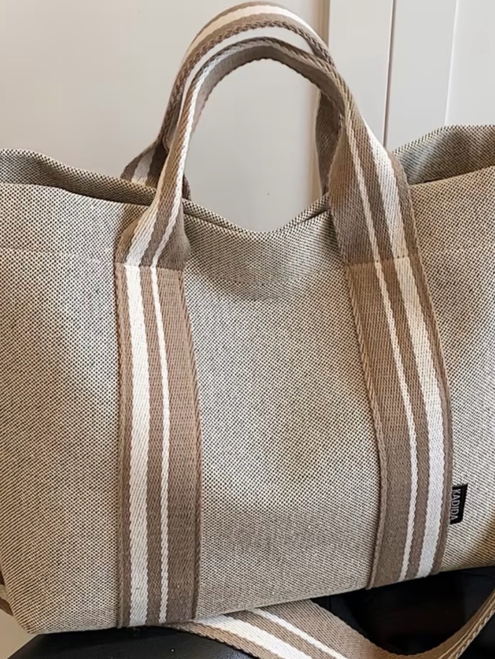 Weekender Taupe Medium Tote